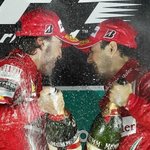 f1 그랑프리의 <b>우승</b>의 순간!