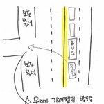 오토바이와의 사고..