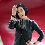 하유미, 메이크업의 완성은 입술?