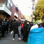 수능 응원을 다녀왔습니다.