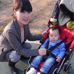 날씨좋아 유모차 끌고 <b>산책</b>ㅋㅋ