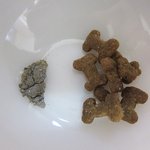 강아지키우시는분들 꼭 봐주세요..캐니대<b>사료</b>에서 흙이!!!!!!!...