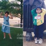 <b>2ne1</b>의 리더 씨엘과 막내 공민지의 어린 사진이 단독 공개됐다