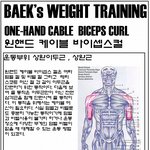 만들기 !!!! 상완이두근, 상완근 편!!! 케이블 <b>바이</b>셉스 컬!