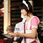 <b>메이드복</b> 입고있는 '티아라' 지연, 인형같아