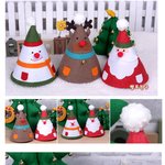 크리스마스소품- 빨간코 크리스마스인형