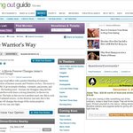 워리어스 웨이 워싱턴 포스트지에서 호평~!