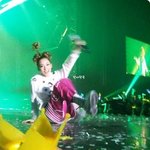 <b>yg</b>콘서트에서 산다라박, 독특한 헤어스타일