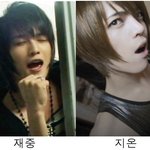 영웅재중 vs 뉴스쿨  지온  닮은꼴 <b>비교사진</b> (펌자료)