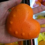 (직찍) 혼자보기 아까움 <b>하트</b>모양 귤