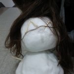 눈오는데 남친없어서 혼자 <b>하악</b>하악