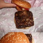 롯데리아의 <b>불타</b>는 한우레이디버거ㅡㅡ