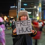 크리스마스 <b>명동</b> 프리허그요 !!!!!