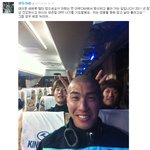 쌍용이 업은 차두리 ㅋㅋ