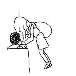 버스에서 넘어지면서 남학생 덮침..