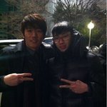 <b>장혁</b>-재범, 훈훈한 투샷