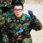 박효신 훈련소 모습