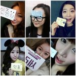 제2의 '소녀시대' <b>달샤벳</b>, 깜찍 인증샷