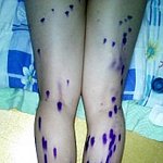 길거리에서 잉크테러??