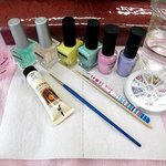 러블리체크♡ 셀프네일아트♬