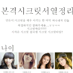 ★★ 시크릿 <b>서열</b>!!!!! ★★
