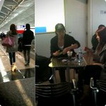 <b>공항</b>에 같이 있는 김재욱-한혜진, 딱! 걸렸어!