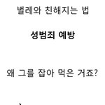 벌레와 친해지는 법 성범죄 <b>예방</b>