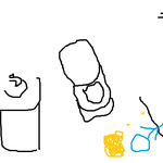 술먹고 정신차리니 화장실,, <b>머리위</b>에 똥이..