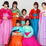 티아라 <b>지연</b>, 한복입은 모습