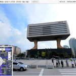 광화문 발달린건물.. 다음로드뷰로 보니까 보이네요
