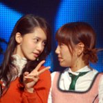 소녀시대  <b>윤아</b>-태연  눈싸움