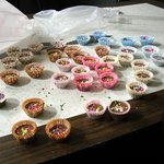 [사진有] 발렌타인데이 전날 1시간반동안 <b>급조</b>해서 만든 초콜릿^^*