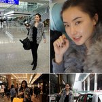 공현주의 <b>자연미</b>와 럭셔리 공항패션