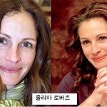 <b>헐리</b>웃 여자 스타들의 쌩얼 대결