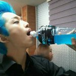 달마시안 파란머리 멤버 <b>탈색</b>만 8번 !!!!!!!!!!!!!!