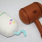 돌잡이<b>용품</b> 마우스와 망치