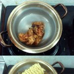 ★★★통닭넣은라면에soju★★★