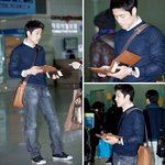 명품도 <b>수수</b>하게 지진희 공항패션
