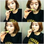 '시크릿' 한선화, 고구마 다이어트?