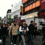 홍대에 떳다!!! <b>런닝맨</b> 송중기 직찍!!!