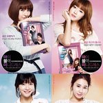 윤은혜-박한별-차예련-유인나, '4인4색 포스터' 미모 1인자 누구...