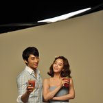 <b>송승헌</b>, 한예슬의 눈부시게 멋진 카페베네 화보
