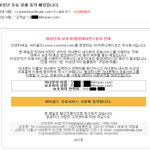 싸이월드의 미성년자 유료 결제 동의 메일 행태