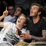 농구보러 온 <b>베컴</b>&amp;톰 크루즈 부자