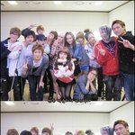 걸스데이 <b>민아</b> 귀척을 바라보는 박규리의 표정