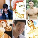 정겨운이 만화 슬램<b>덩크</b>의 강백호 캐릭터하구 닮았는데~~^^