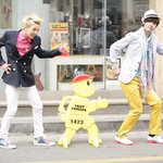 지드래곤 <b>빈폴</b> 광고촬영장 직찍!!