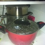 어제산 <b>냄비</b> 폭파