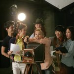 지드래곤 <b>빈폴</b> 광고촬영장 직찍, 표정이 귀요미 ㅎㅎ
