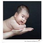 울아들 50일 사진 찍었어요